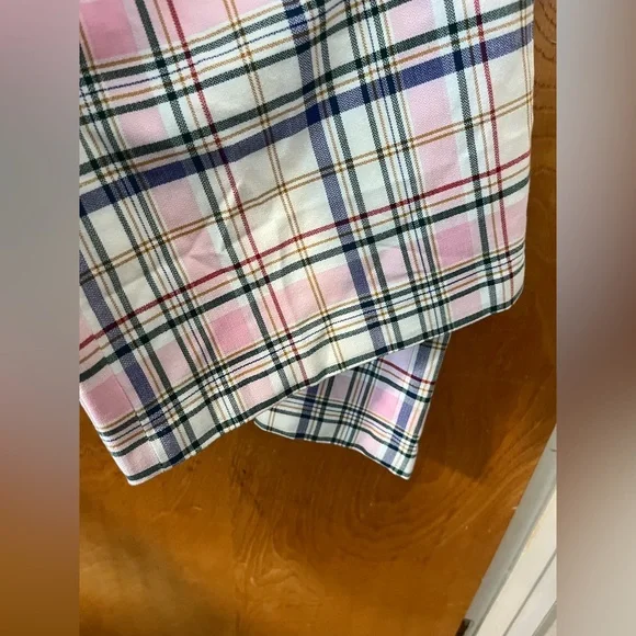Favorite Daughter Plaid Pants in Pink, Blue, and White 34 - Picture 8 of 16
